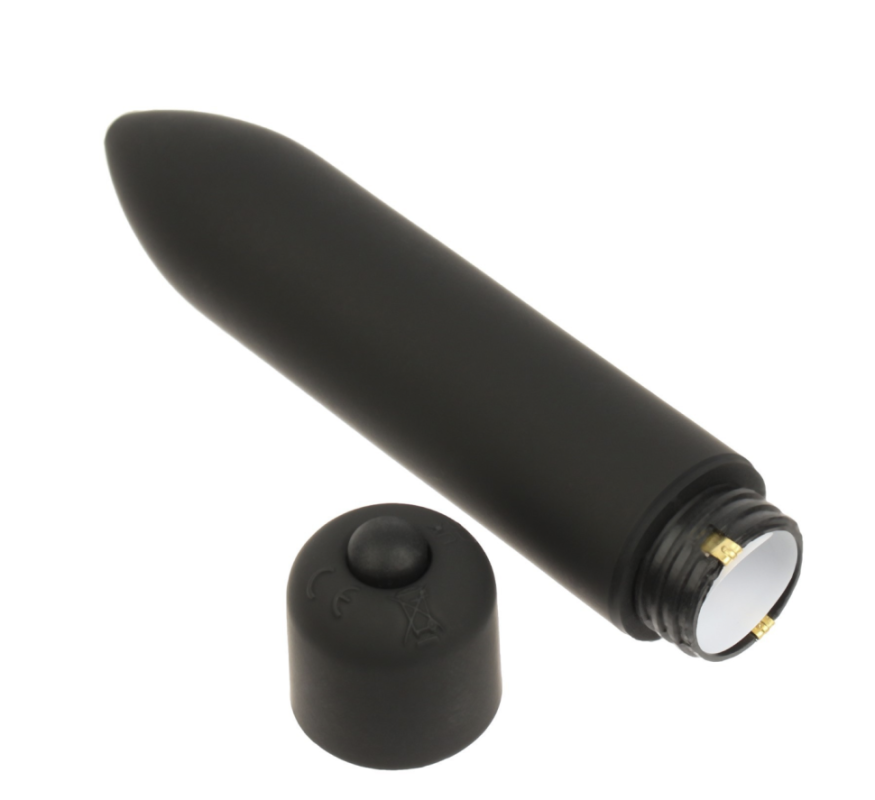 Вибратор Оки-Чпоки, вибропуля, IP65, ABS пластик, Soft силикон 10 режимов, 9 см, черный