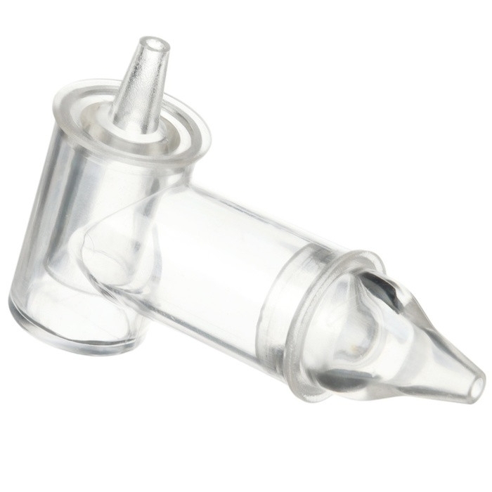 Детский назальный аспиратор с отводной трубкой, прозрачный Детский назальный аспиратор с отводной трубкой, прозрачный