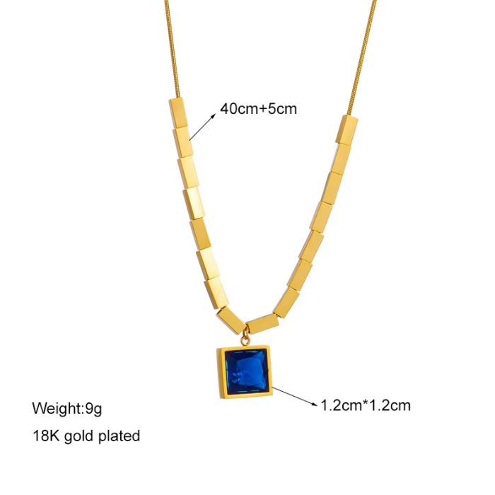 Женская цепочка на шею, из нержавеющей стали Женская цепочка на шею, из нержавеющей стали