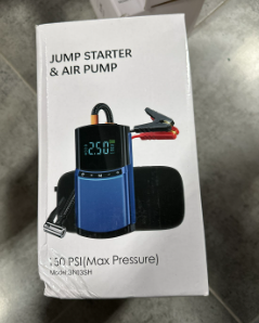 Портативное пусковое устройство с компрессором 4в1