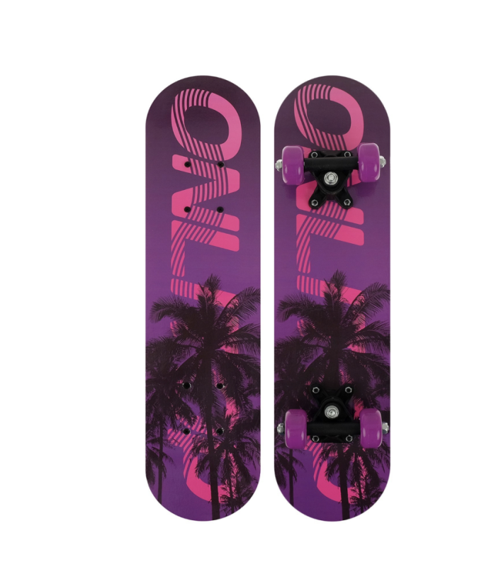 Скейтборд подростковый ONLITOP, 62×16 см, колёса PVC 50 мм, пластиковая рама Скейтборд подростковый ONLITOP, 62×16 см, колёса PVC 50 мм, пластиковая рама