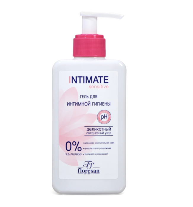 Гель для интимной гигиены Floresan деликатный, 250 мл