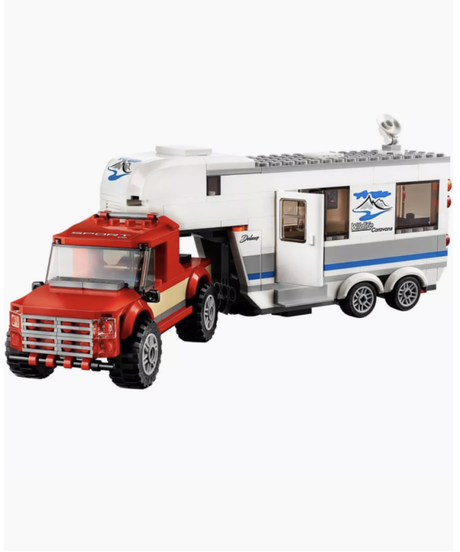 конструктор СИТИ Дом на колесах, авто трейлер City 344 дет конструктор СИТИ Дом на колесах, авто трейлер City 344 дет