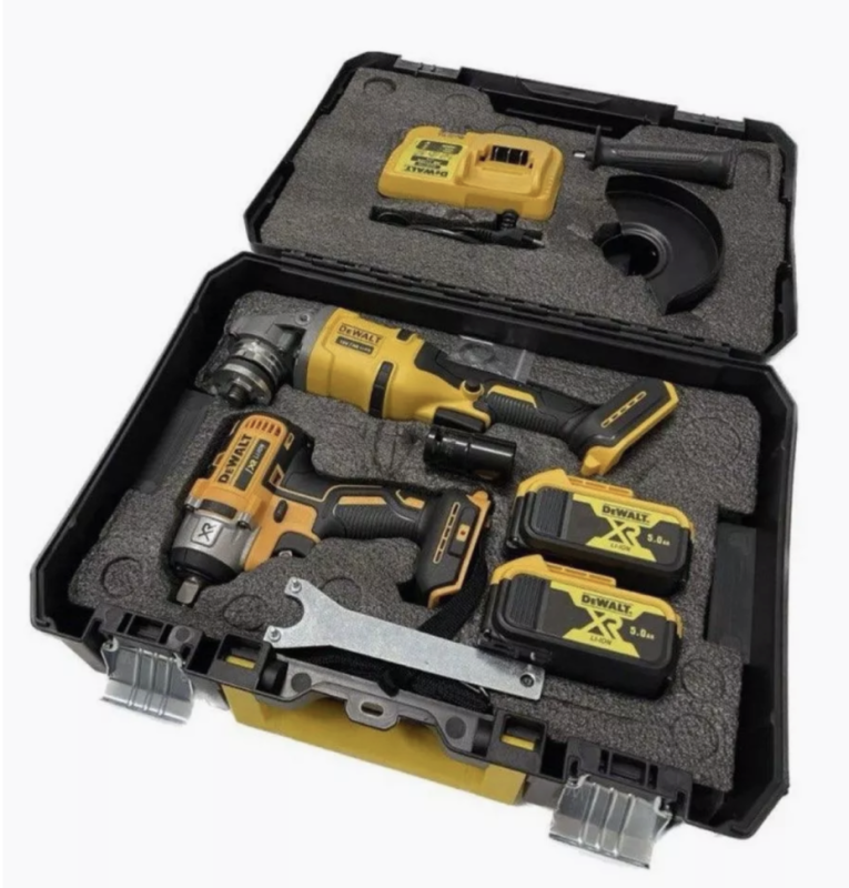 Набор инструментов Гайковерт + Болгарка DeWALT