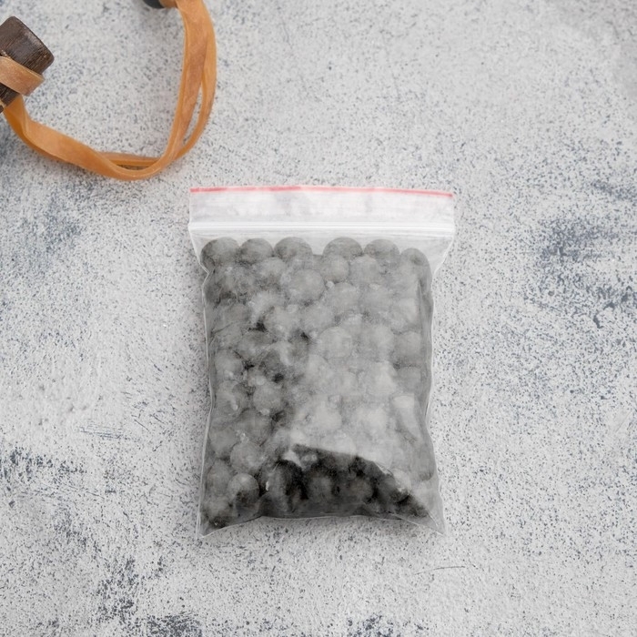 Набор шариков для рогатки d=10мм (100шт) из глины, микс Набор шариков для рогатки d=10мм (100шт) из глины, микс