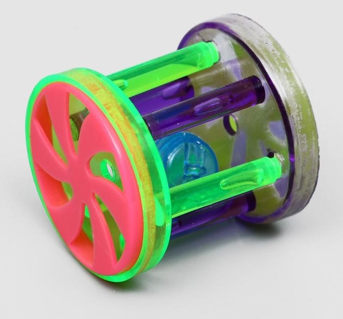 Игрушка для кошек с бубенчиком Игрушка для кошек с бубенчиком "Арена", 4 см, микс цветов