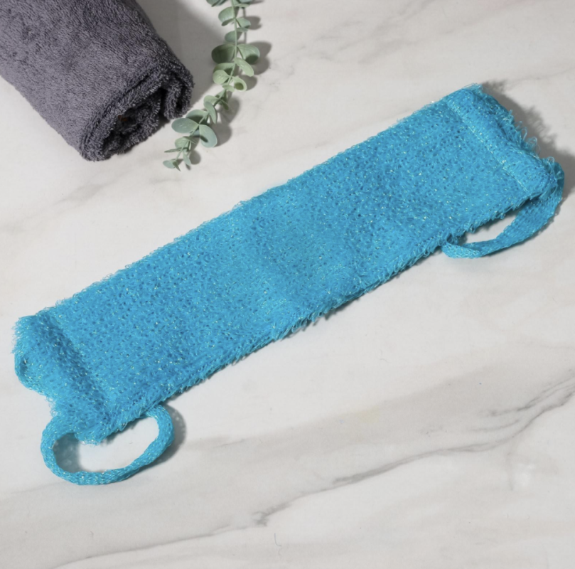 Мочалка для тела Доляна «Банный пояс», 45,5×11 см, цвет МИКС Мочалка для тела Доляна «Банный пояс», 45,5×11 см, цвет МИКС