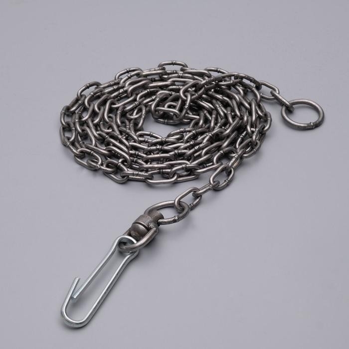 Цепь для привязи собак, 3 м, калибр 4 х 22 мм, черная Цепь для привязи собак, 3 м, калибр 4 х 22 мм, черная