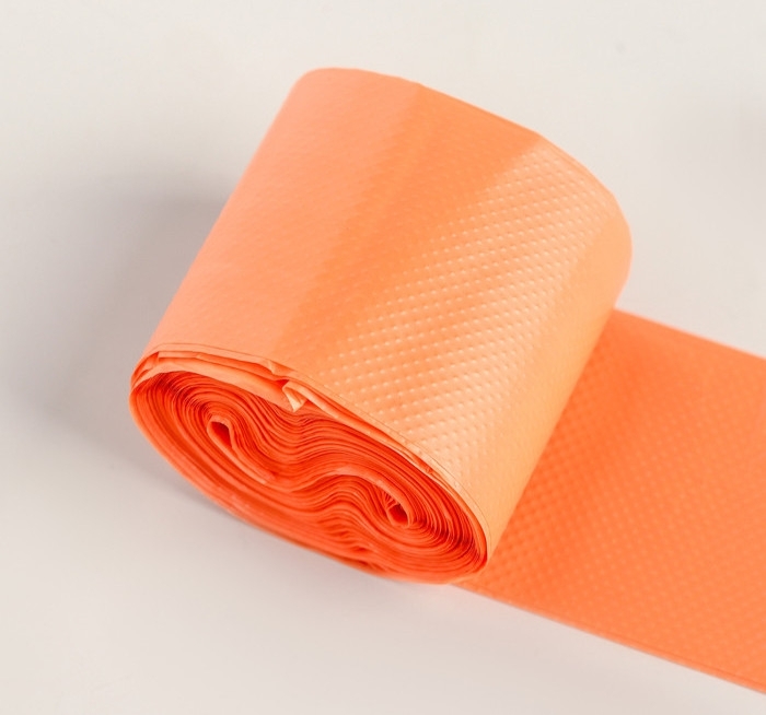 Мешки гигиенические для выгула собак, биоразлагаемые, 18×30 см, 20 шт, ПНД, цвет оранжевый Мешки гигиенические для выгула собак, биоразлагаемые, 18×30 см, 20 шт, ПНД, цвет оранжевый