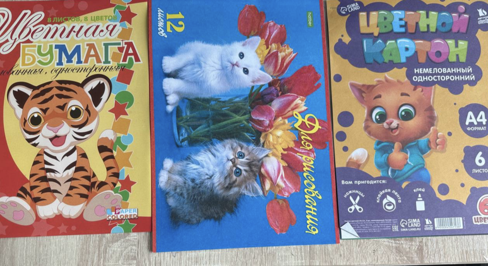 Набор первоклассника в папке 13 предметов «1 сентября: Новых знаний! Зверята»