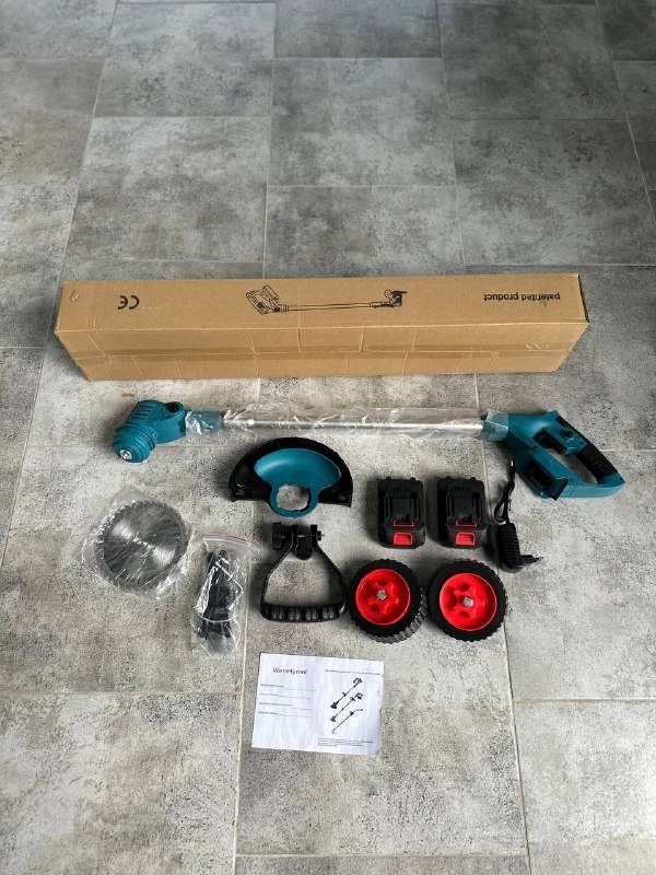 Триммер МК на колесах 2 АКБ Триммер МК на колесах 2 АКБ