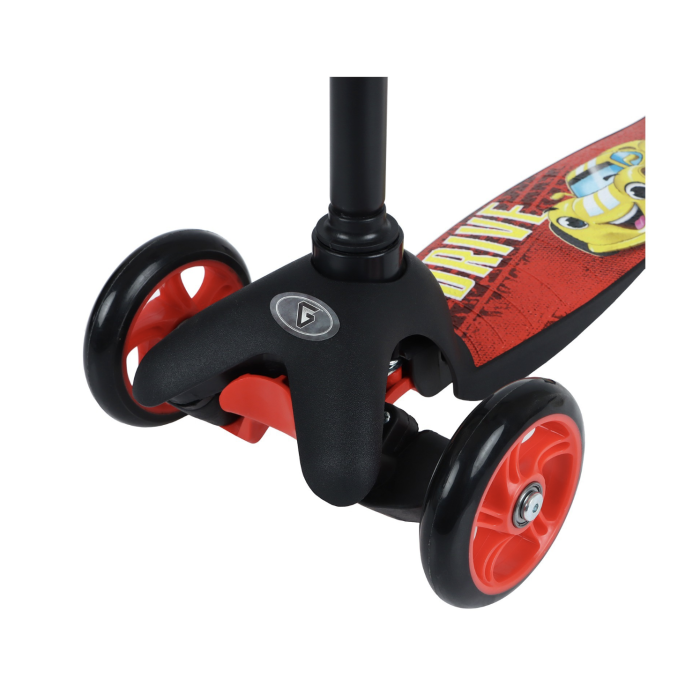 Cамокат GRAFFITI Drive, колёса PU 110/75 мм, ABEC 7, цвет красный Cамокат GRAFFITI Drive, колёса PU 110/75 мм, ABEC 7, цвет красный