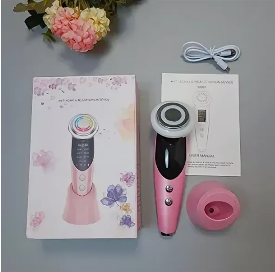 Микротоковый массажер для лица 7 в 1