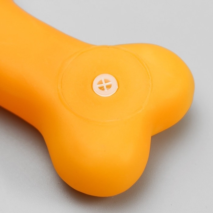 Игрушка пищащая малая Игрушка пищащая малая "Косточка с лапками" для собак, 8,5 см