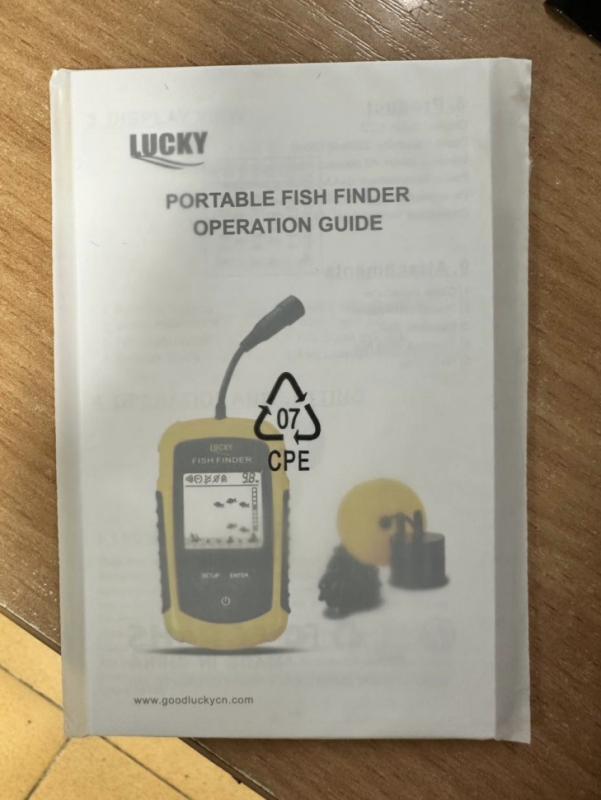 Эхолот для рыбалки проводной FFC1108-1 Эхолот для рыбалки проводной FFC1108-1