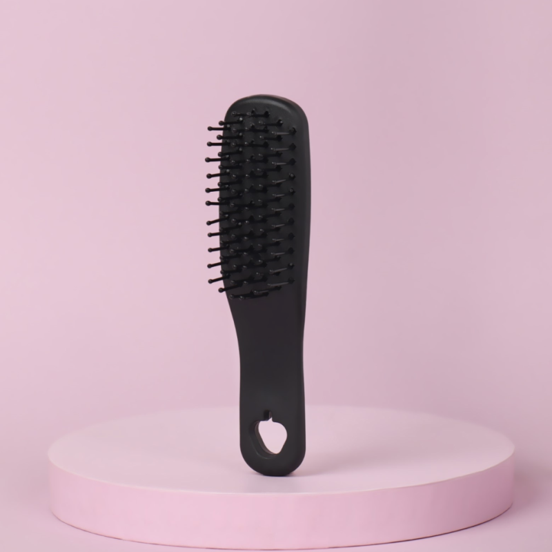 Расчёска-мини массажная, 3,5 × 13,2 см, цвет чёрный Расчёска-мини массажная, 3,5 × 13,2 см, цвет чёрный