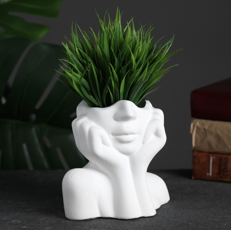 Кашпо - органайзер Кашпо - органайзер "Майя" белая, 9х13,5см