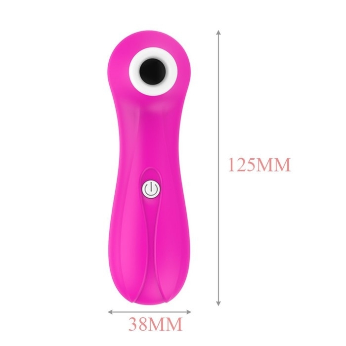 Бесконтактный вакуумно- волновой стимулятор клитора и сосков Оки-Чпоки, 7 режимов, красный Бесконтактный вакуумно- волновой стимулятор клитора и сосков Оки-Чпоки, 7 режимов, красный