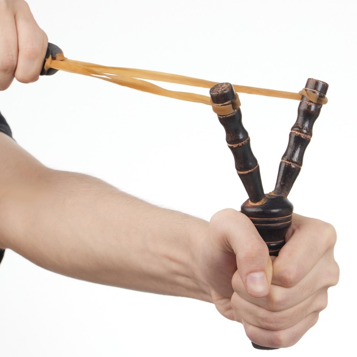 Рогатка деревянная Рогатка деревянная "Бамбук", 19 см, коричневая