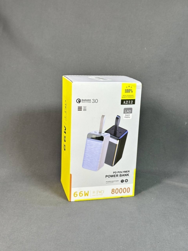 Внешний аккумулятор 80.000 mAh