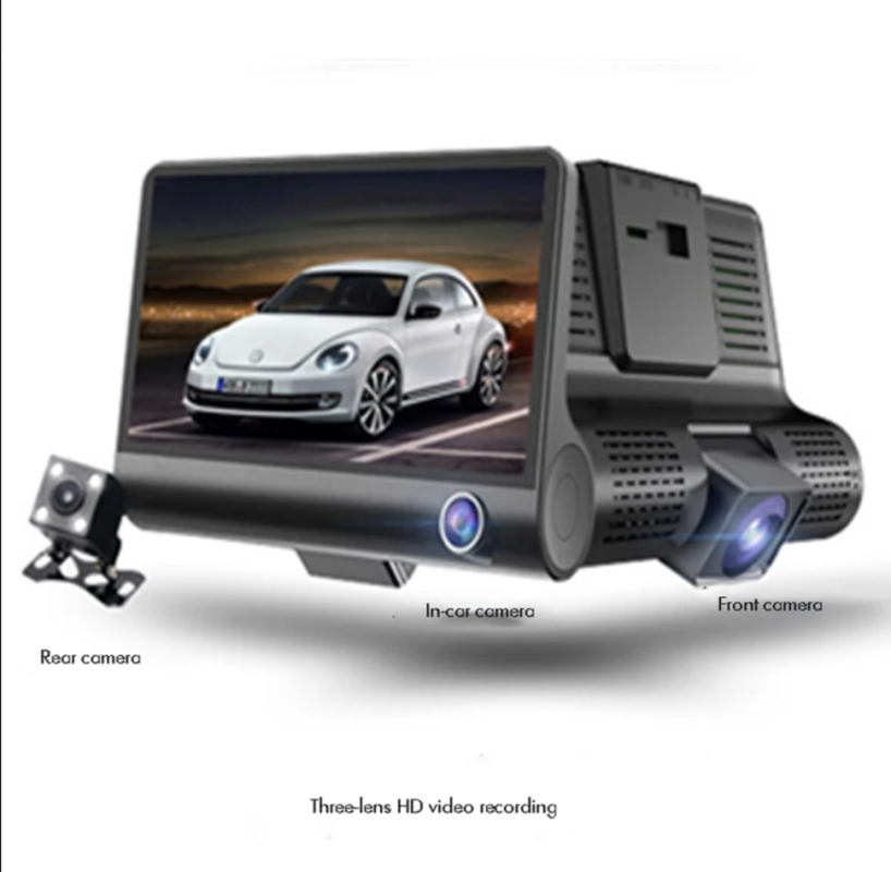 Видео регистратор с 3-мя камерами MA-405