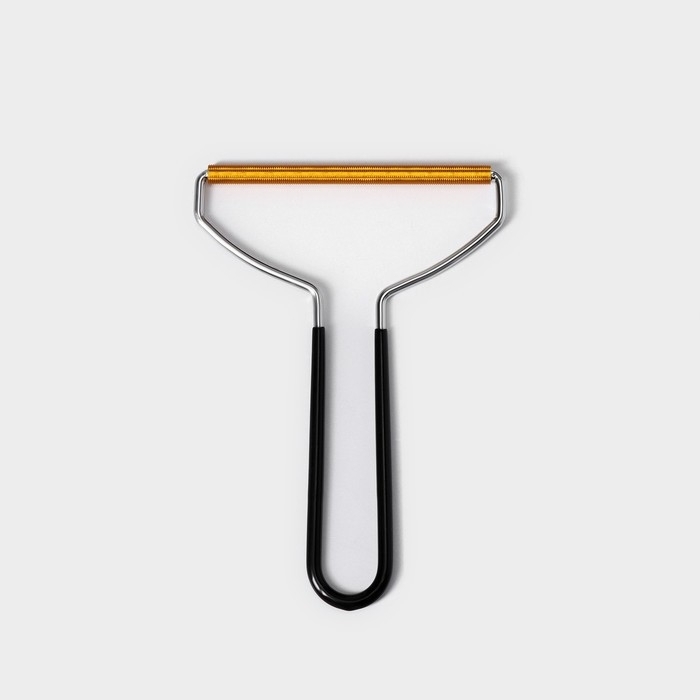 Скребок для чистки одежды, ковров, мебели Доляна, 18×12,5 см, ПВХ ручка Скребок для чистки одежды, ковров, мебели Доляна, 18×12,5 см, ПВХ ручка