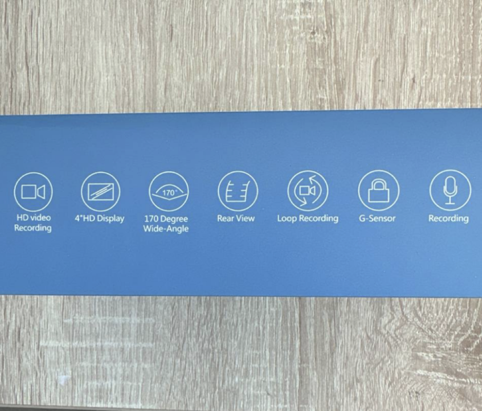 Видео регистратор с 3-мя камерами MA-405