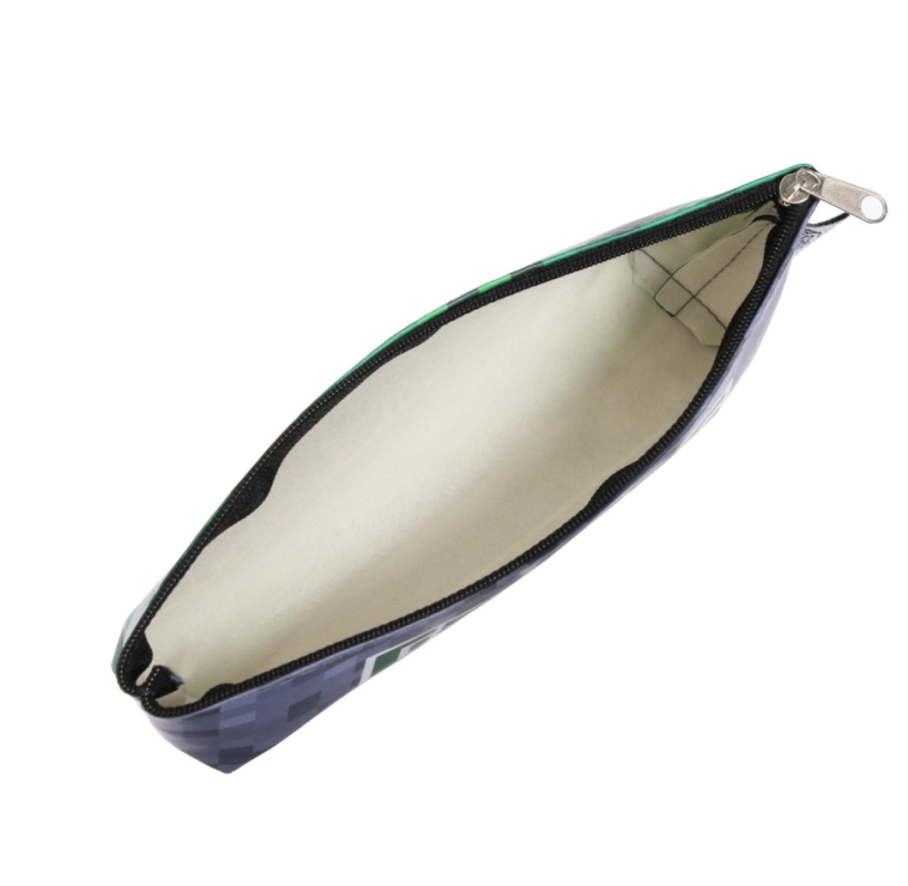 Пенал мягкий 1 отделение, 80 х 190 х 40 мм, объёмный, искусственная кожа, "Начни игру"