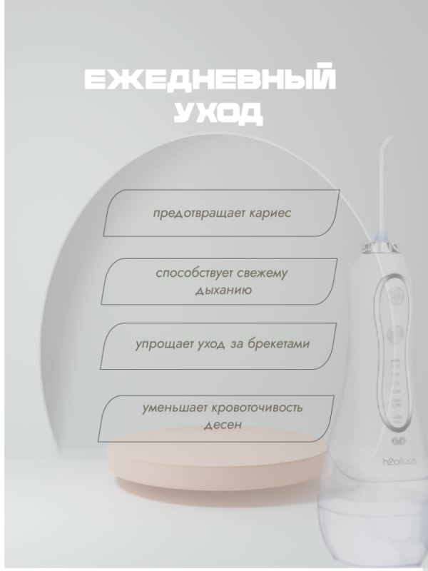 Ирригатор для зубов портативный с насадками Ирригатор для зубов портативный с насадками