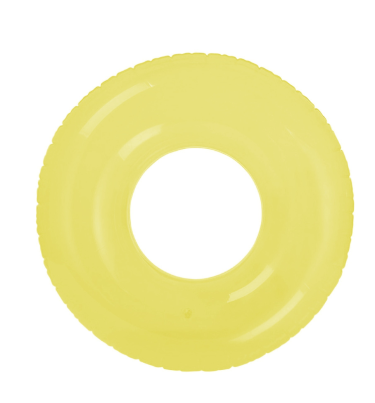 Круг для плавания «Льдинка», d=76 см, от 8 лет, цвет желтый Круг для плавания «Льдинка», d=76 см, от 8 лет, цвет желтый