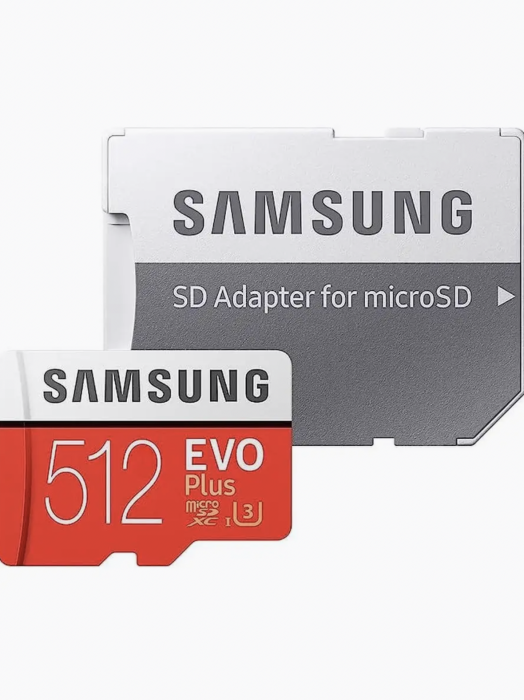 Карта памяти Microsd Class 10 Evo Plus 512 gb