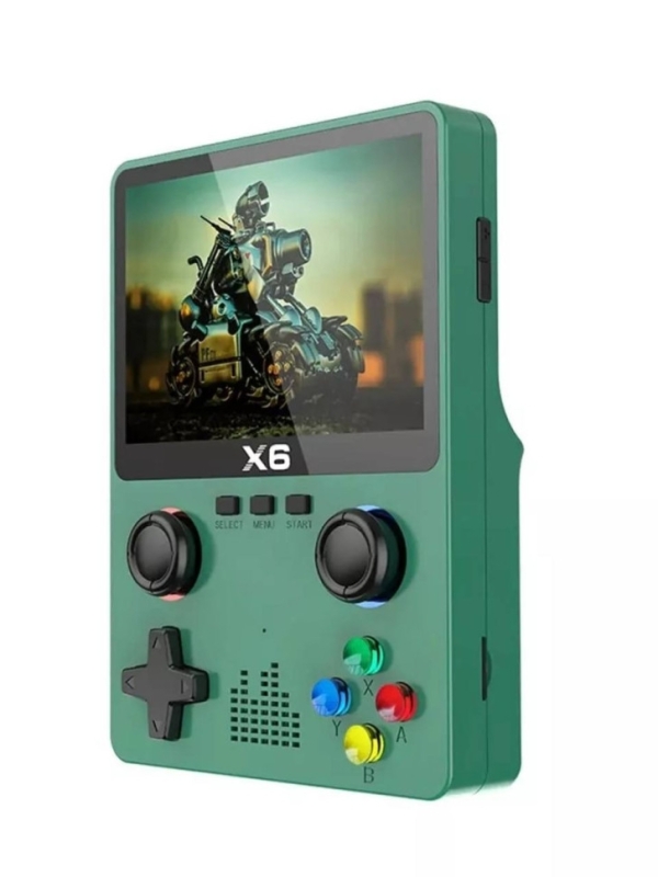 Игровая консоль Х6 (зеленая) Игровая консоль Х6 (зеленая)