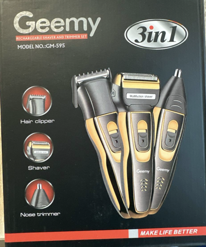 Набор для стрижки волос 3в1 GM-595