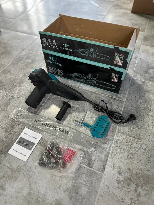 Электропила цепная сетевая MK Chain SAW 16 Электропила цепная сетевая MK Chain SAW 16