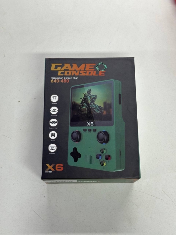 Игровая консоль Х6 (черная) Игровая консоль Х6 (черная)
