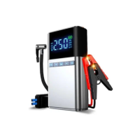 Портативное Пусковое устройство Jump starter с воздушным компрессором 4в1