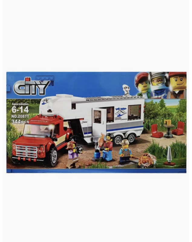 Конструктор Дом на колесах 344 детали Конструктор Дом на колесах 344 детали