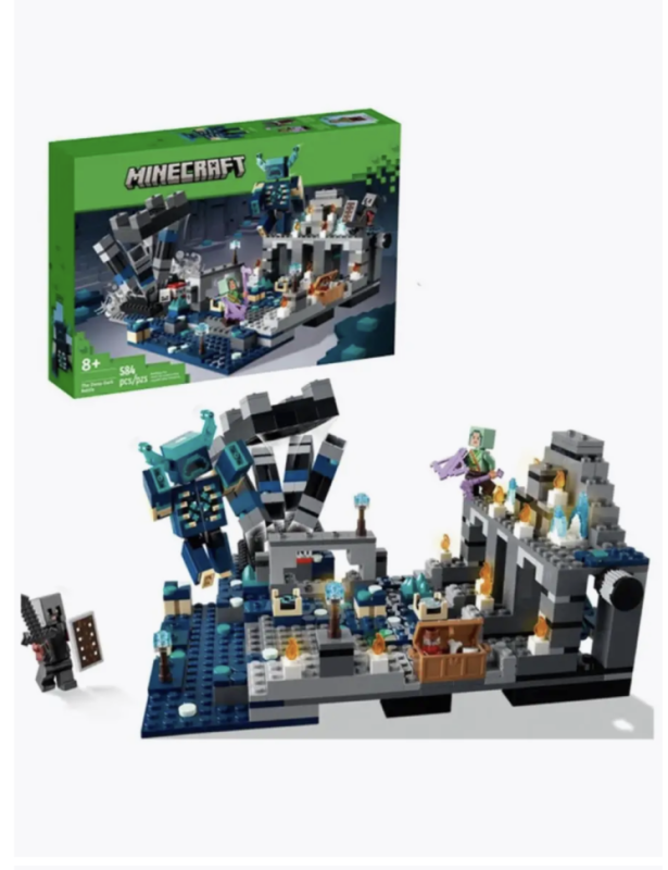 Майнкрафт Битва в темной глубине 582 детали