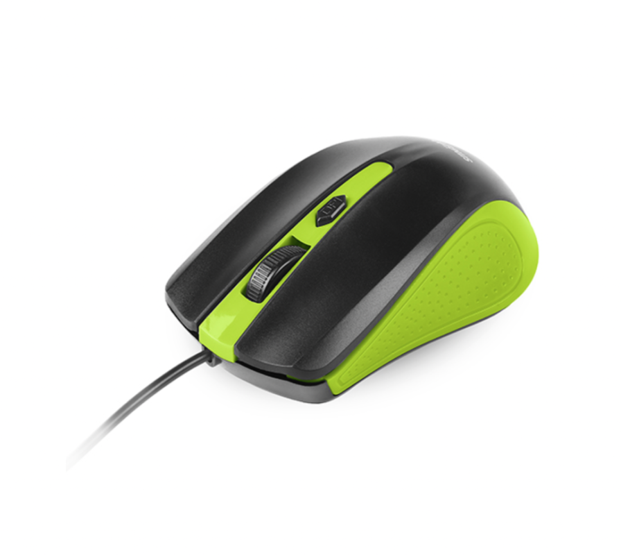 Мышь проводная Smartbuy ONE 352 зелено-черная Мышь проводная Smartbuy ONE 352 зелено-черная