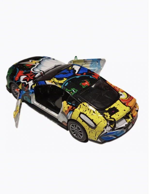 Машинка детская металлическая цветная