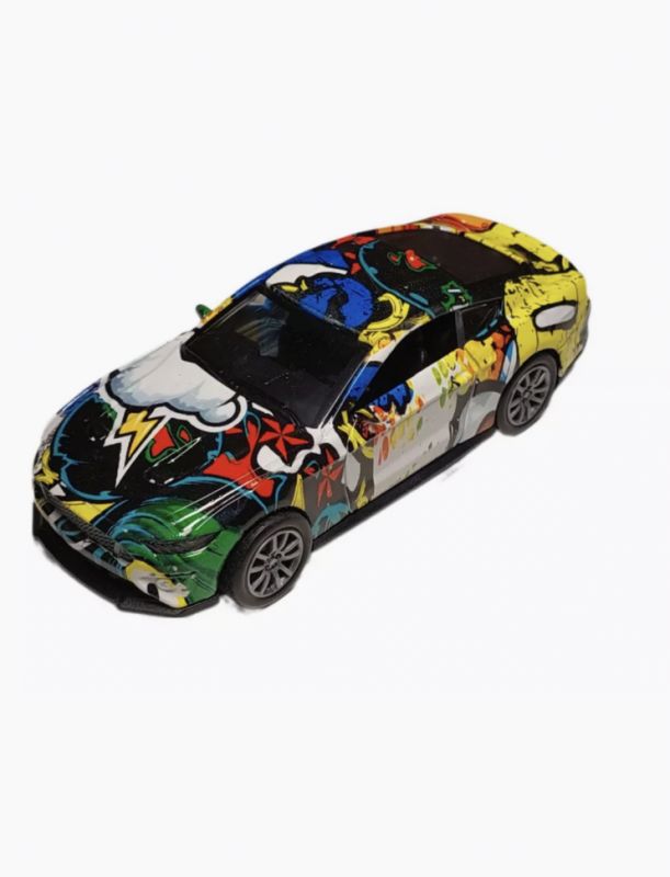 Машинка детская металлическая цветная