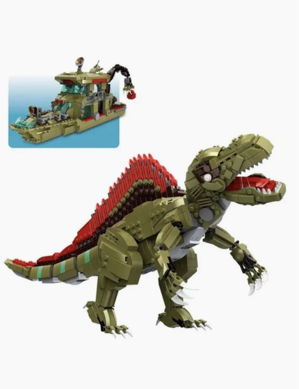 Конструктор Динозавры Спинозавр - Трансформер Конструктор Динозавры Спинозавр - Трансформер