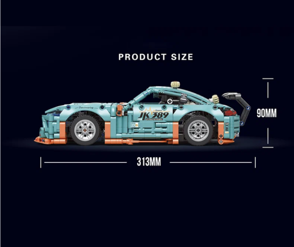 Конструктор Гоночный автомобиль AMG GT 1294 детали