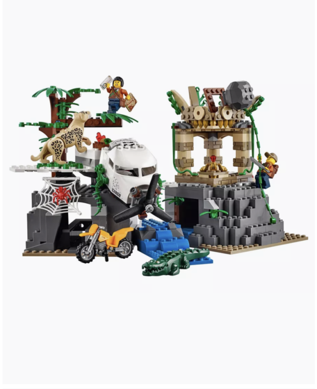 Конструктор База исследователей джунглей 813 детали