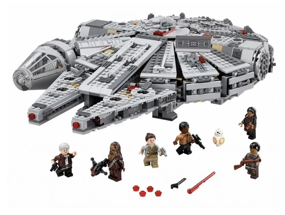 Конструктор Звездные Войны Сокол Тысячелетия 1329 Деталей