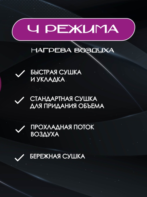 Набор фен SUPER HAIR DRYER Серый с розовым (6 в 1) 3M Набор фен SUPER HAIR DRYER Серый с розовым (6 в 1) 3M