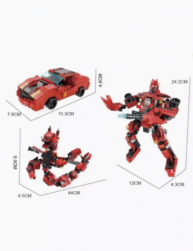 Конструктор Трансформер Робот 446 деталей Конструктор Трансформер Робот 446 деталей