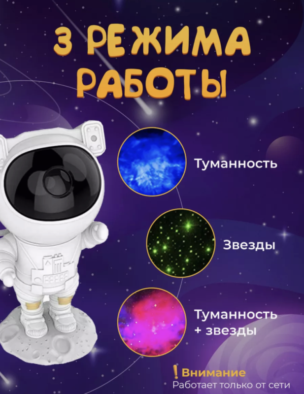 Ночник детский звёздное небо