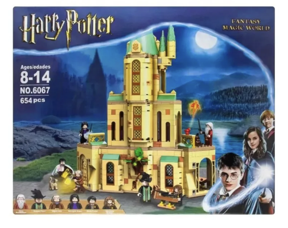 Конструктор Гарри Поттер кабинет Дамблдора 654 детали