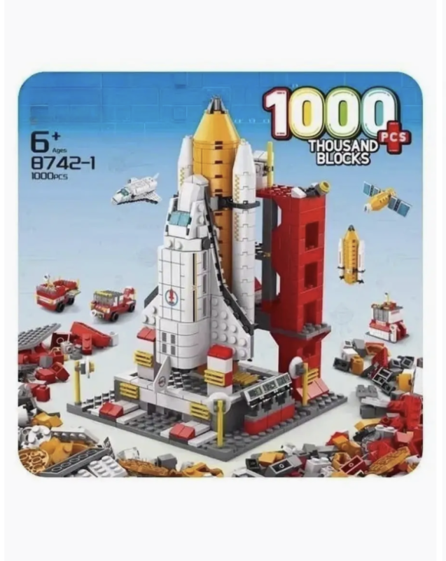 Лего трансформер 6в1 Ракета 1000 деталей Лего трансформер 6в1 Ракета 1000 деталей